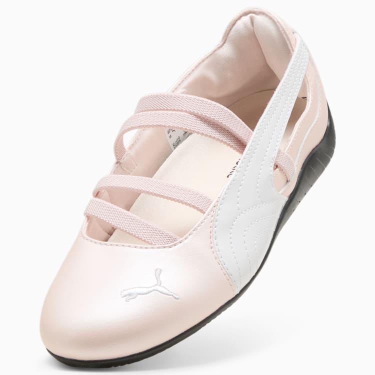 Puma Speedcat Ballet Metallic Shoes Women Jasmine Flower PUMA Black