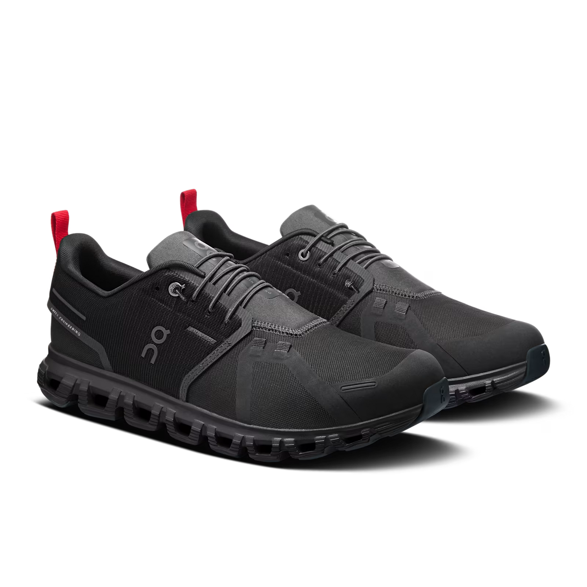 On Running Cloud 6 Waterproof Black | Eclipse