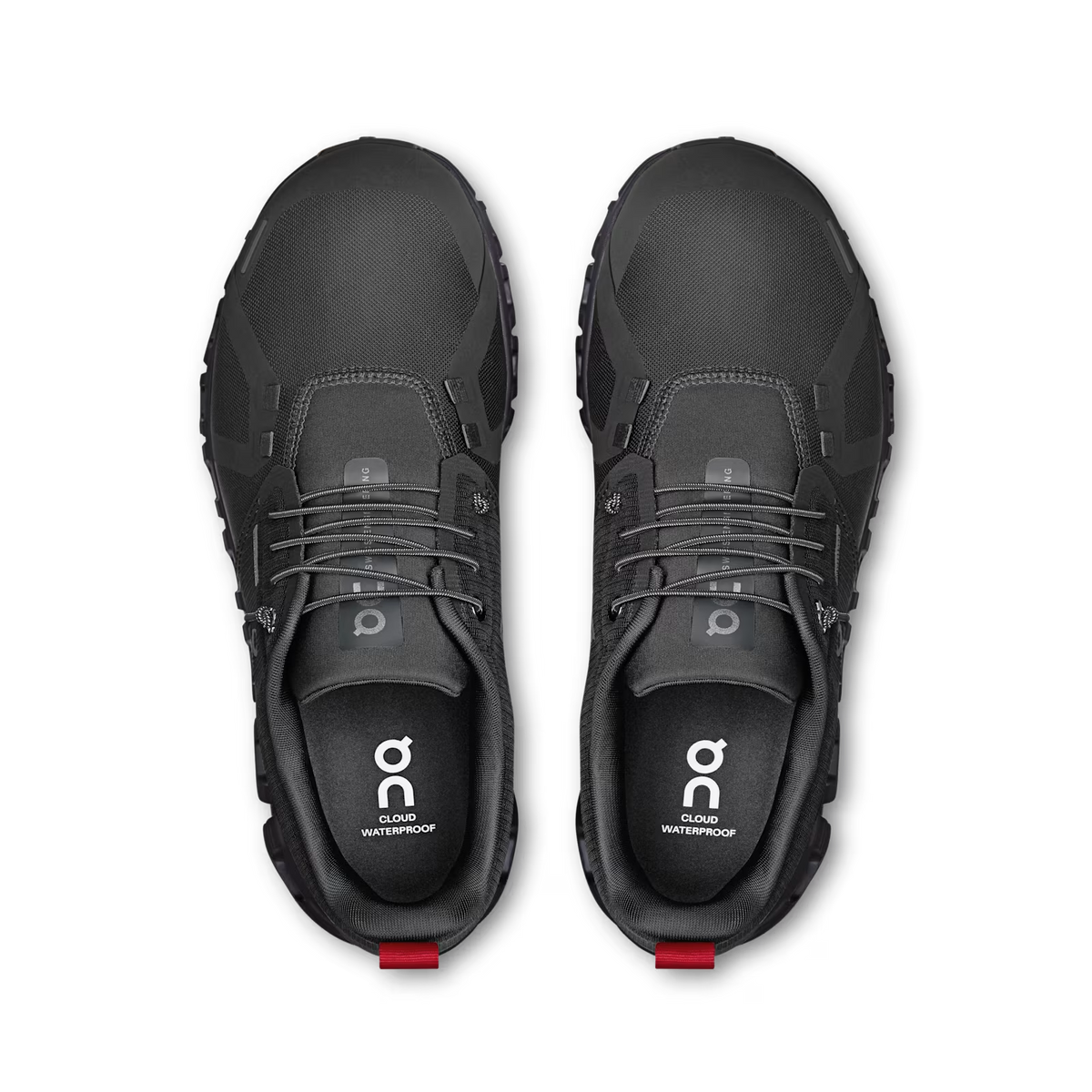 On Running Cloud 6 Waterproof Black | Eclipse