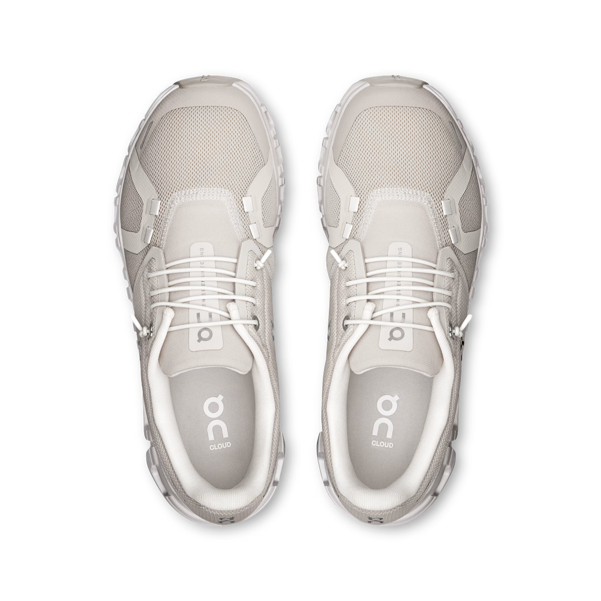 On Running Cloud 6 Pearl | White