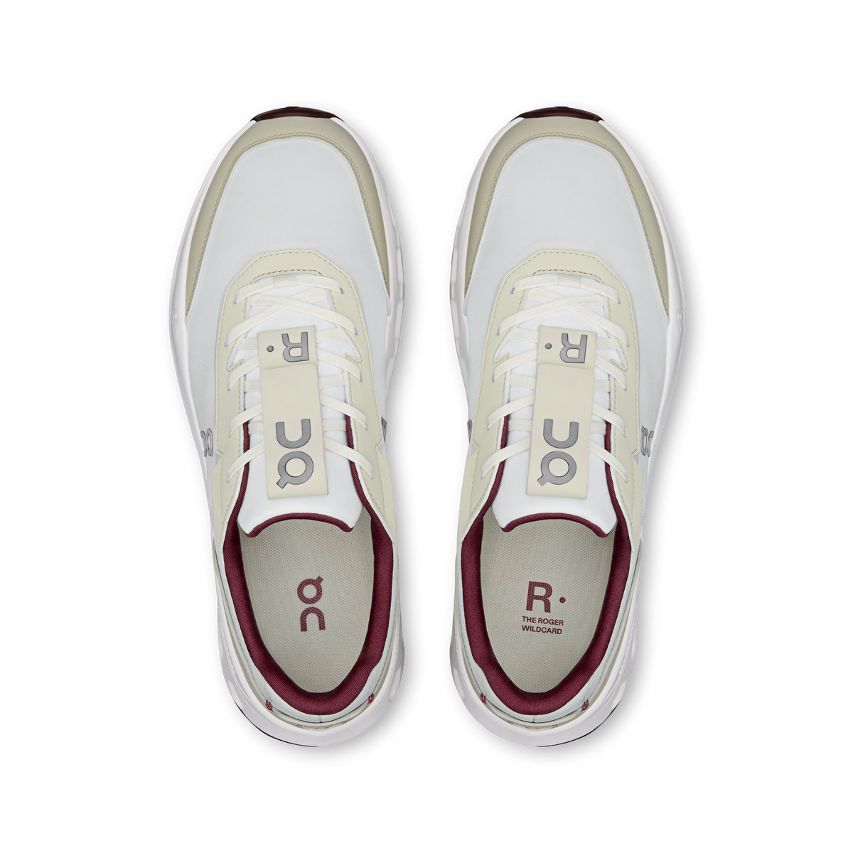 On Running THE ROGER Wildcard Ivory | Maroon