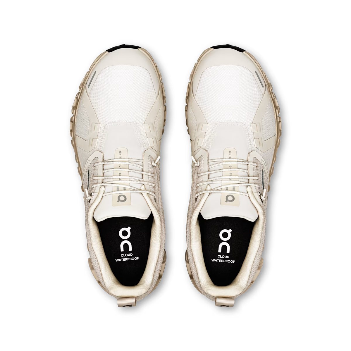 On Running Cloud 6 Waterproof Pearl | Cream