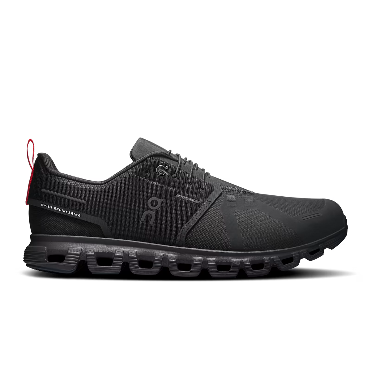 On Running Cloud 6 Waterproof Black | Eclipse