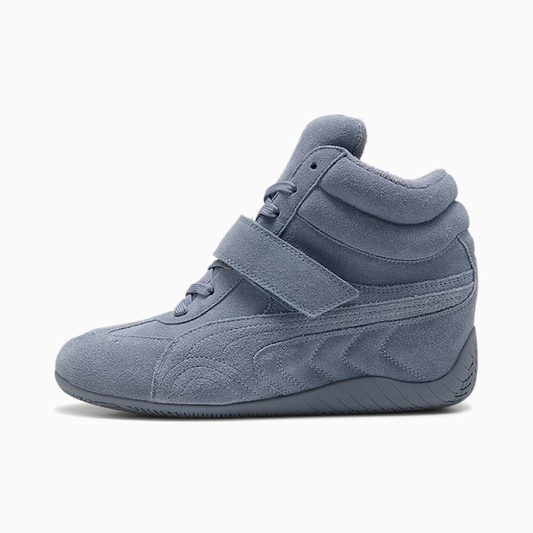 Puma Speedcat Wedge Tonal Sneakers Women Gray Sky-PUMA Black