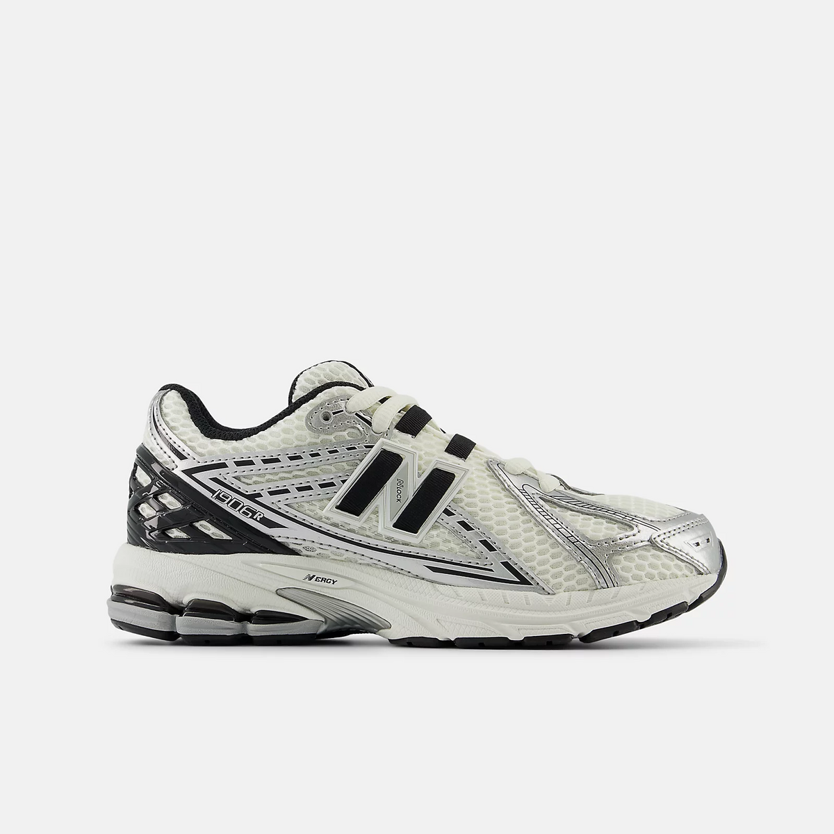 New Balance 1906 Lace Silver Metallic with Black