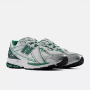 New Balance 1906R White with Nordic Green