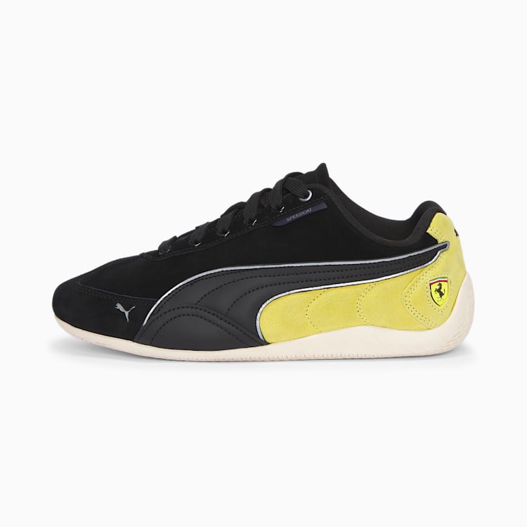 Puma Scuderia Speedcat Sneakers Unisex Black Speed Yellow Warm White