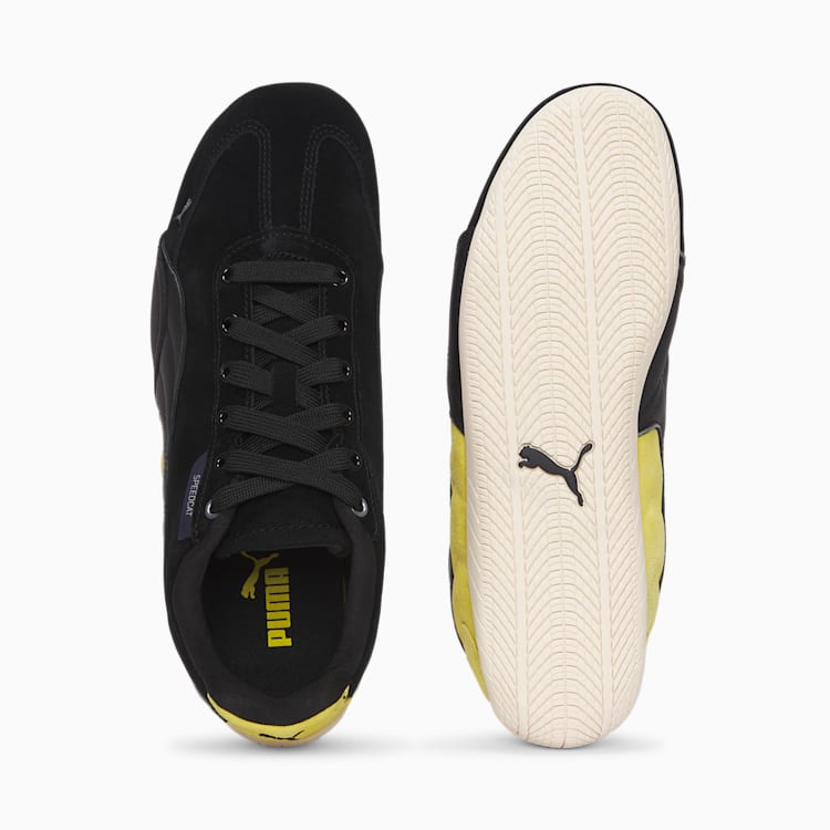 Puma Scuderia Speedcat Sneakers Unisex Black Speed Yellow Warm White
