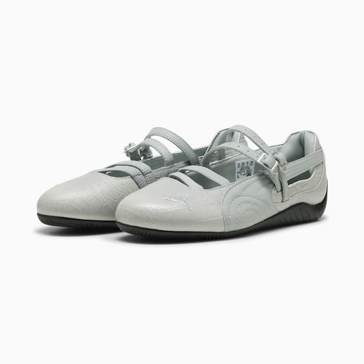 Puma Speedcat Ballet Croc Print Sneakers Women White-Vapor Gray