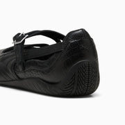 Puma Speedcat Ballet Croc Print Sneakers Women Black-Cool Dark Gray