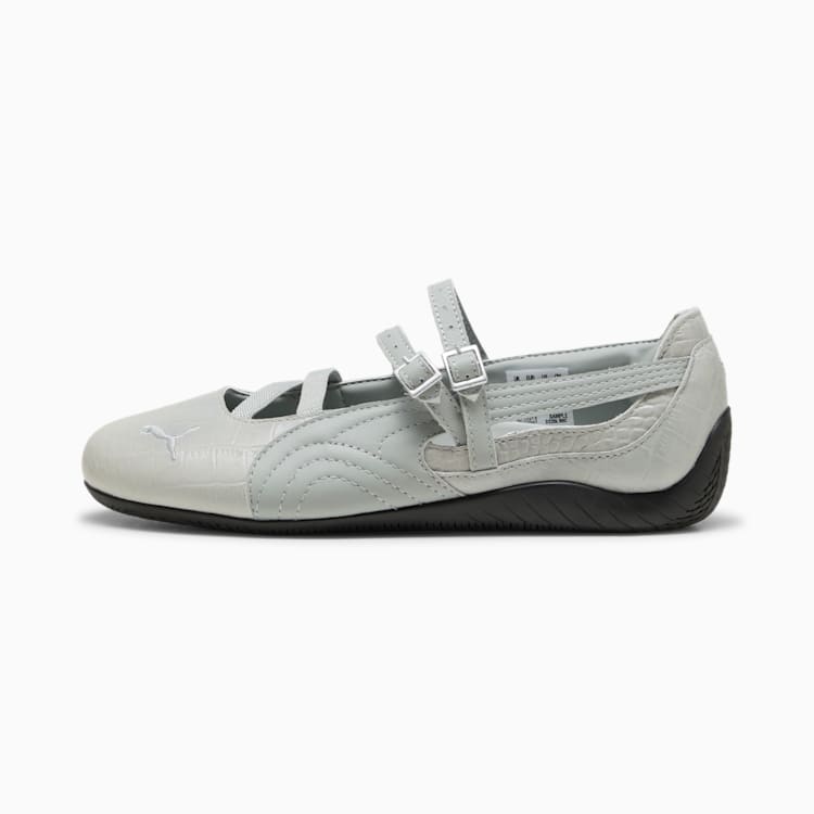Puma Speedcat Ballet Croc Print Sneakers Women White-Vapor Gray