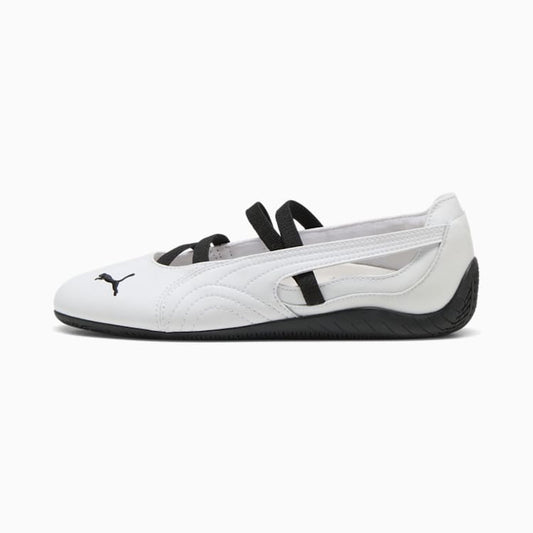Puma Speedcat Ballet Leather Shoes Women White-PUMA White-PUMA Black