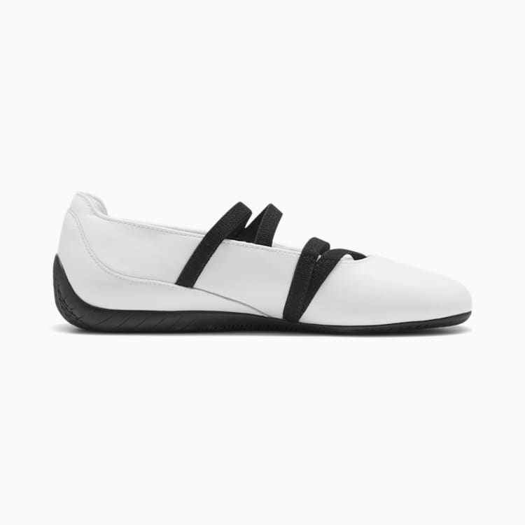 Puma Speedcat Ballet Leather Shoes Women White-PUMA White-PUMA Black