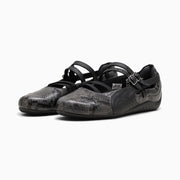 Puma Speedcat Ballet Snake Print Sneakers Women Cool Dark Gray PUMA Black