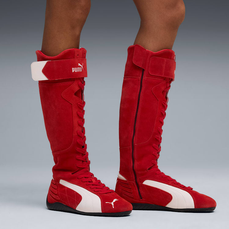 Puma Speedcat Boots Women For All Time Red-Frosted Ivory