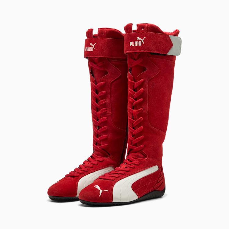 Puma Speedcat Boots Women For All Time Red-Frosted Ivory