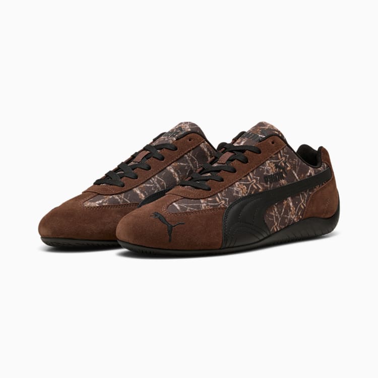 Puma Speedcat Camo Sneakers Unisex Espresso Brown-PUMA Black