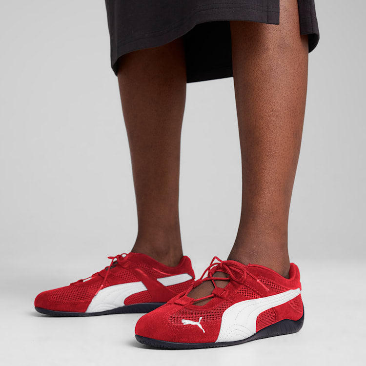 Puma Speedcat Go Shoes Women For All Time Red-PUMA White
