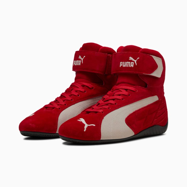 Puma Speedcat Mid Sneakers Unisex For All Time Red-Warm White