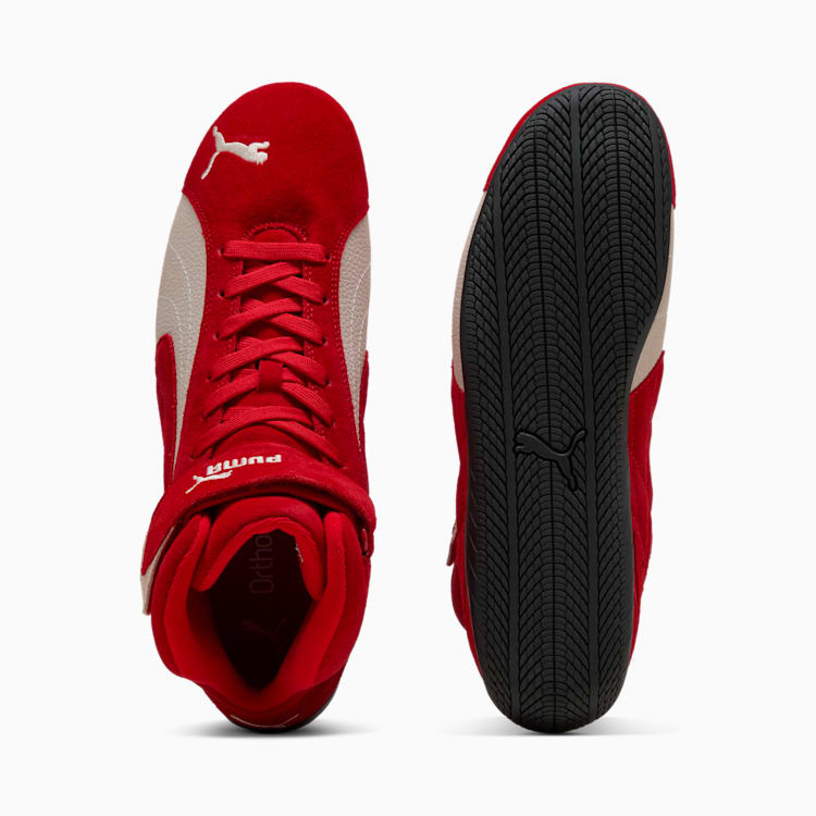 Puma Speedcat Mid Sneakers Unisex For All Time Red-Warm White
