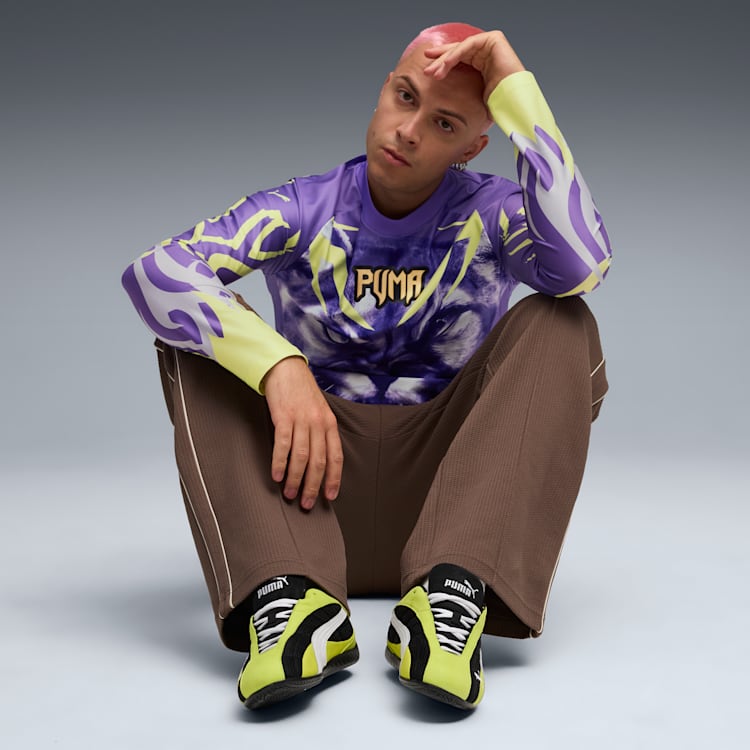 Puma Speedcat Plus Sneakers Unisex Lime Smash-PUMA White
