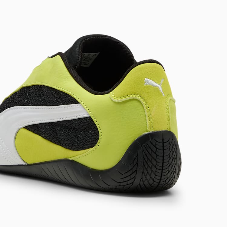 Puma Speedcat Plus Sneakers Unisex Lime Smash-PUMA White
