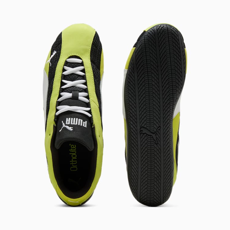 Puma Speedcat Plus Sneakers Unisex Lime Smash-PUMA White