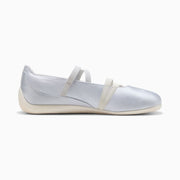 Puma Speedcat Satin Ballet Sneakers Women Silver Mist-Warm White