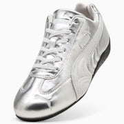 Puma Speedcat Silver Sneakers Women Feather Gray-PUMA Black