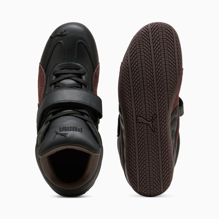 Puma Speedcat Wedge Sneakers Women Black Chocolate Brown