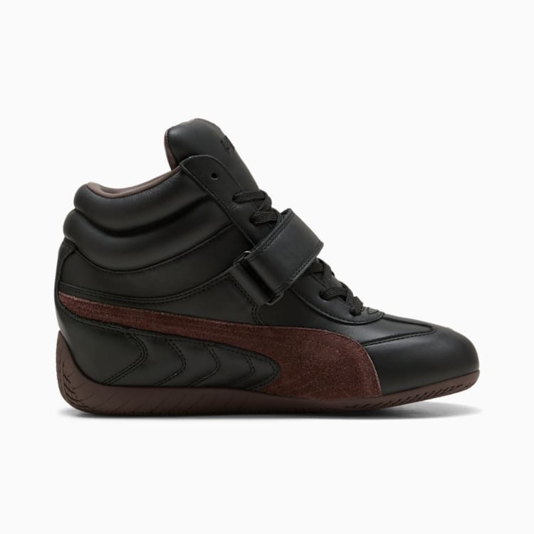 Puma Speedcat Wedge Sneakers Women Black Chocolate Brown