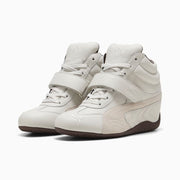 Puma Speedcat Wedge Sneakers Women Vapor Gray-PUMA White