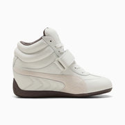 Puma Speedcat Wedge Sneakers Women Vapor Gray-PUMA White