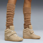 Puma Speedcat Wedge Tonal Sneakers Women Sand Dune-Alpine Snow