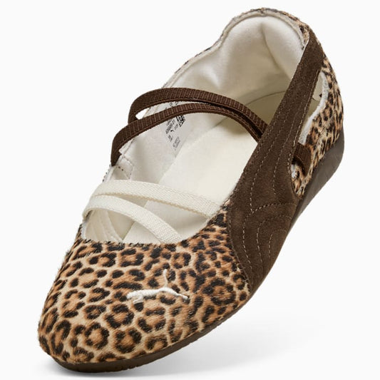 Puma Speedcat Wild Ballet Sneakers Women Chocolate-Warm White