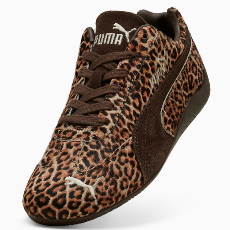 Puma Speedcat Wild Sneakers Women Chocolate Warm White