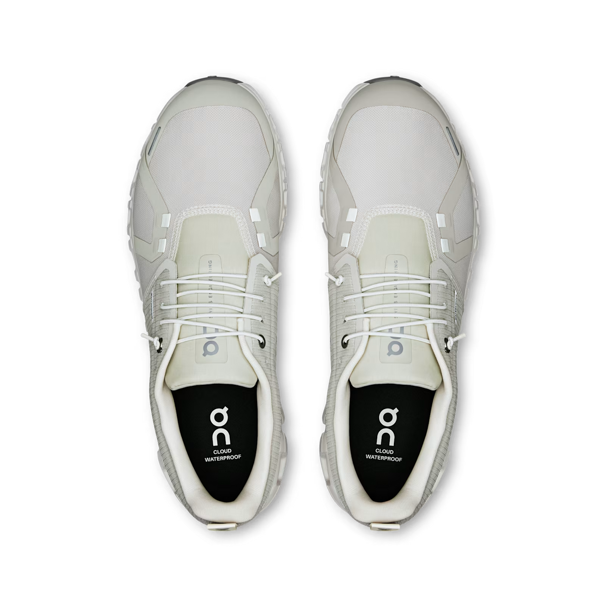 On Running Cloud 6 Waterproof Pelican | Ghost