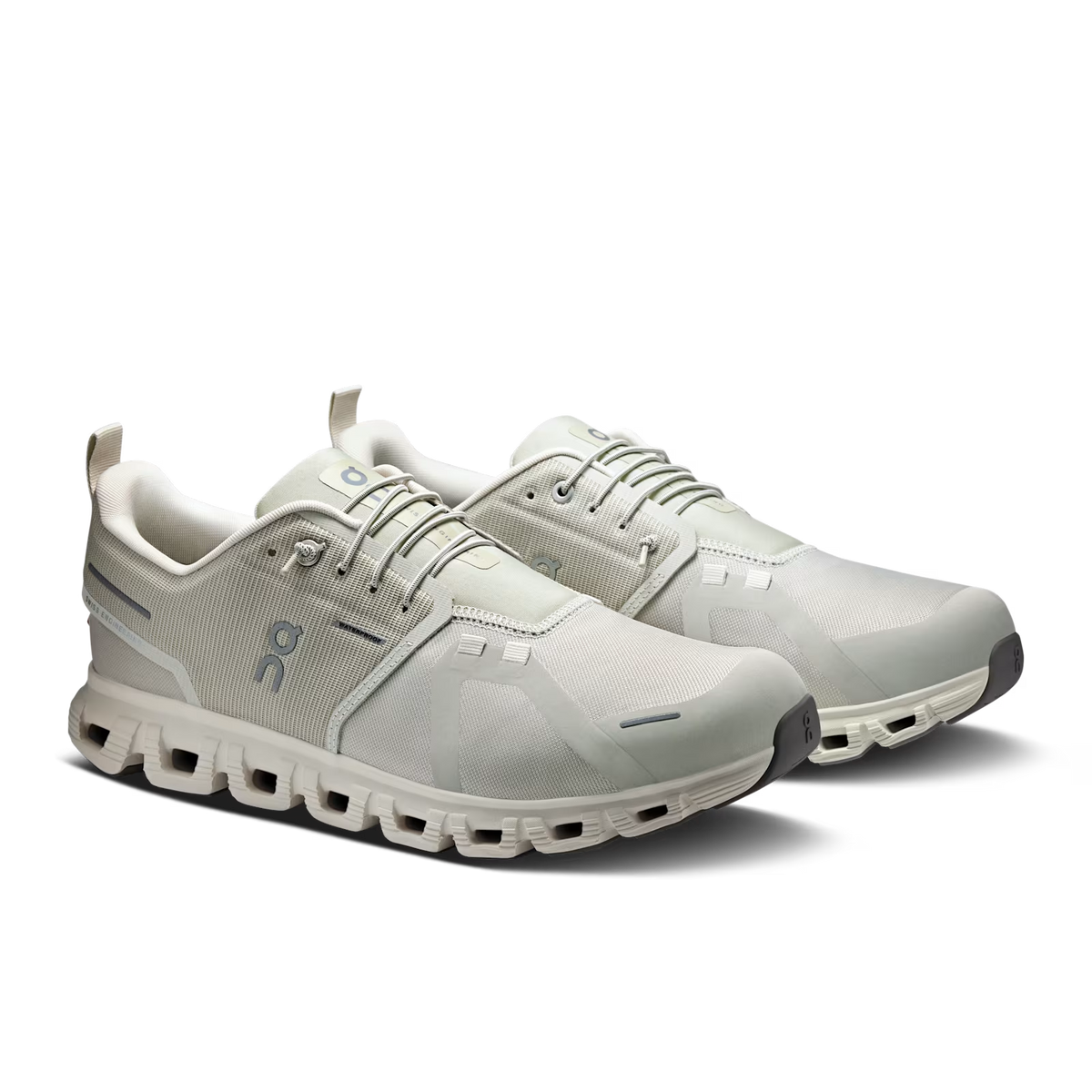 On Running Cloud 6 Waterproof Pelican | Ghost
