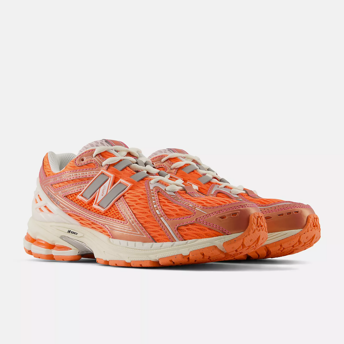 New Balance 1906R Tangerine Heat with Stone Pink