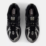 New Balance 1906R Black with Dark Silver Metallic and Gold Metallic