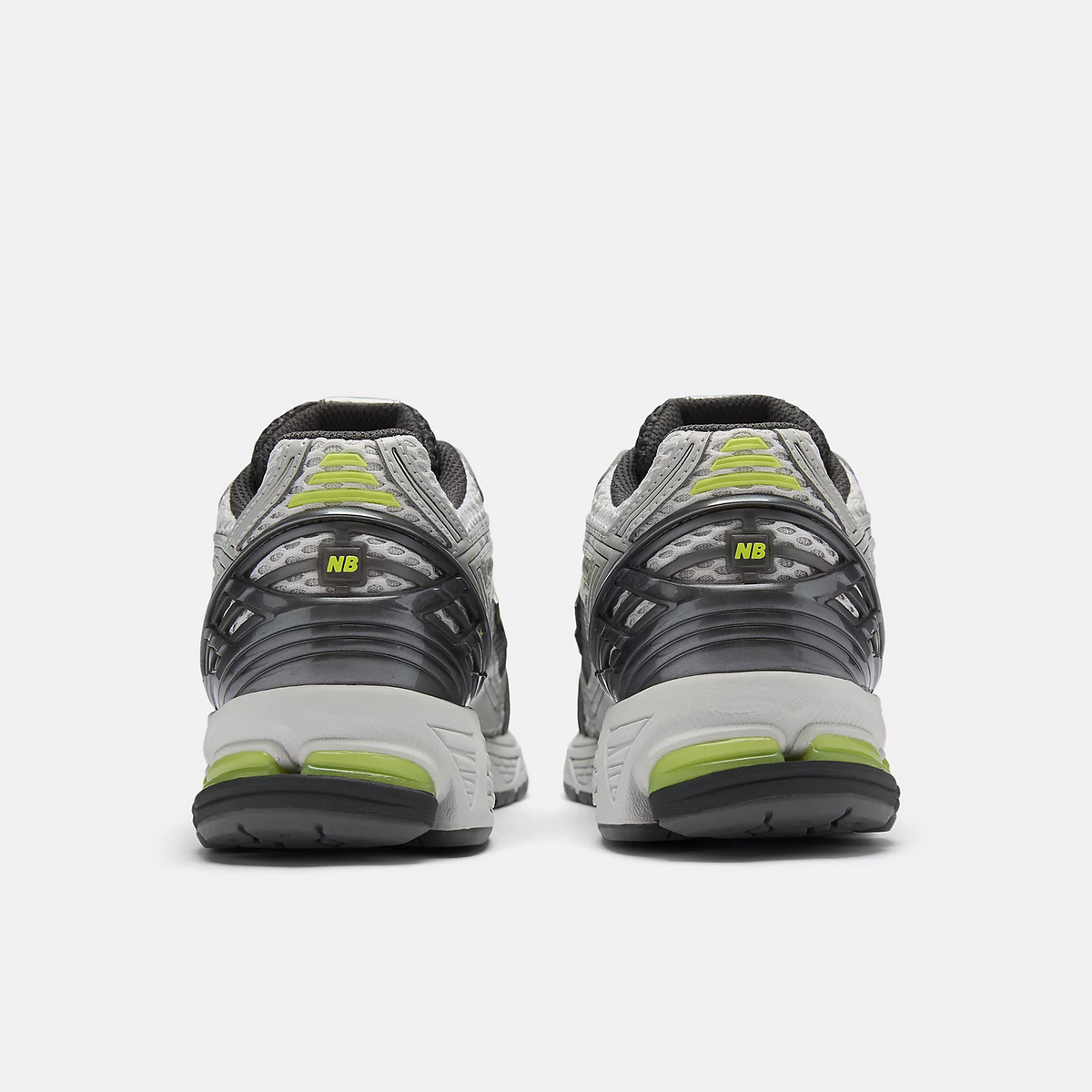 New Balance 1906R Light Silver Metallic with Alkaline Green