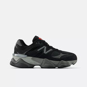 New Balance 9060 Lace Big Kids Black with Castlerock