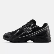 New Balance 740 Black with Silver Metallic