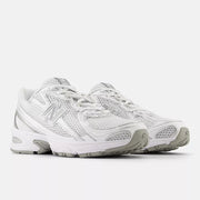New Balance 740 White with Metallic Silver and Reflection