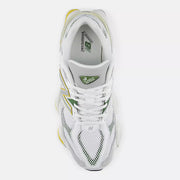 New Balance 9060 White with Apollo Gold